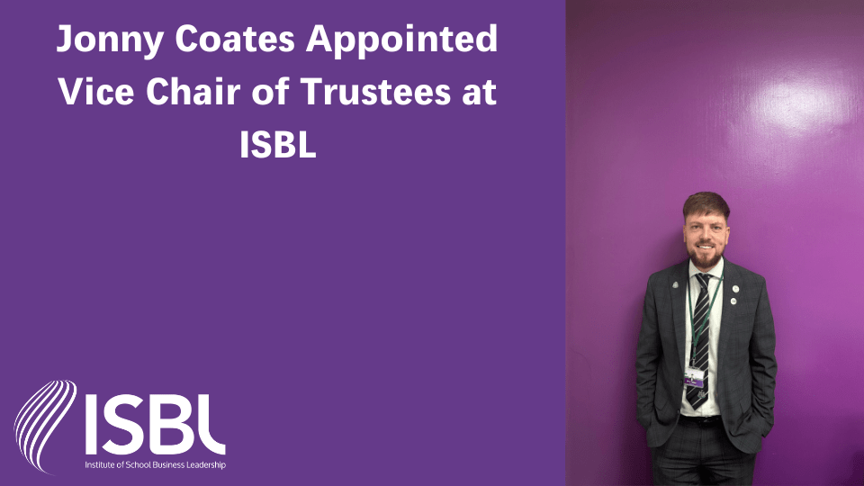 Jonny Coates Appointed Vice Chair of Trustees at ISBL
